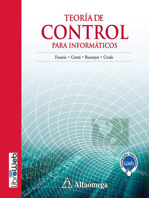 cover image of Teoría de control para informáticos